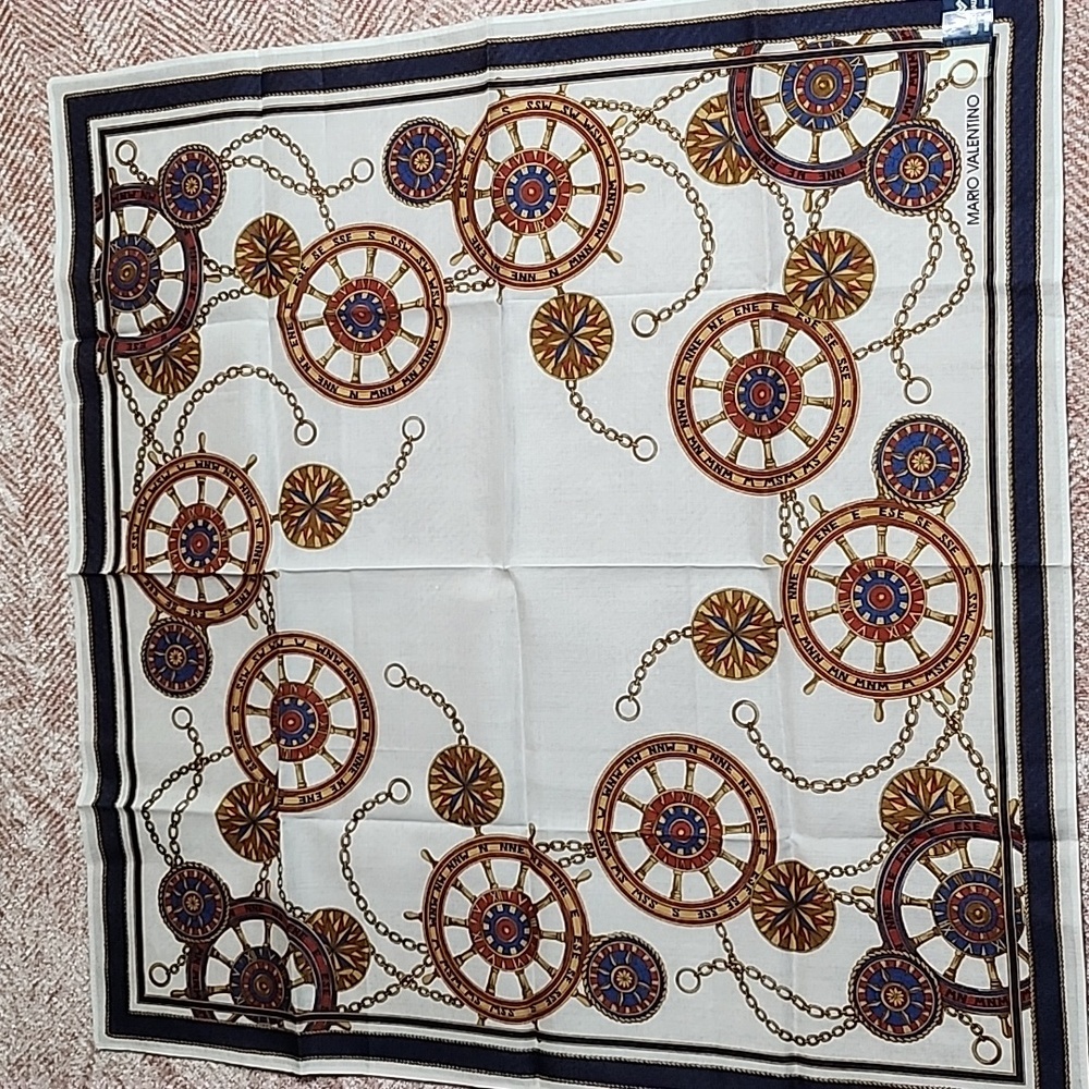 Mario Valentino  Cotton Brandnew Authentic Handkerchief